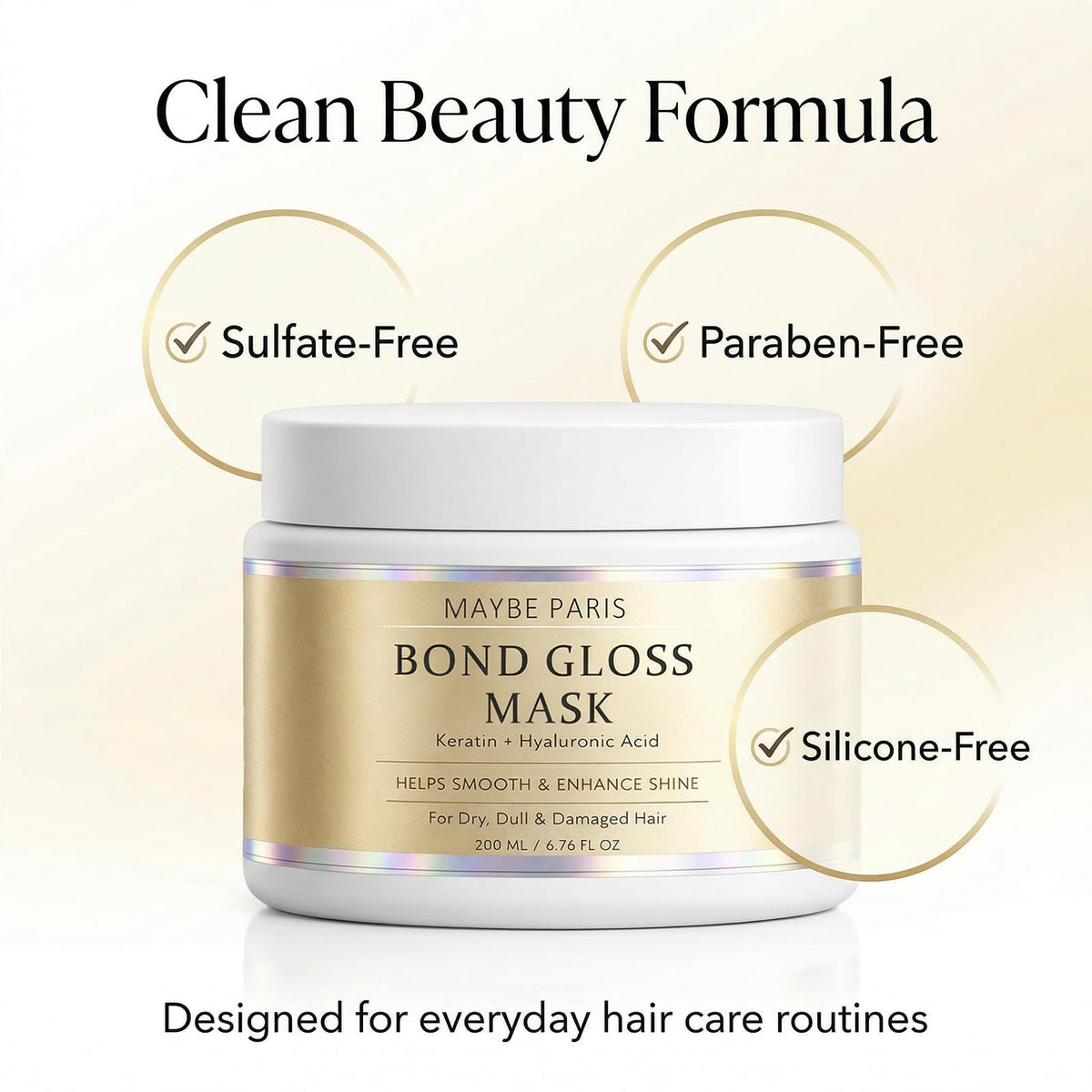 BCYXLR mask in a bathroom setting illustrating routine use and salon-like results