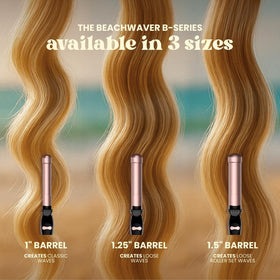 Beachwaver B1 8-foot swivel cord and plug for tangle-free, flexible styling