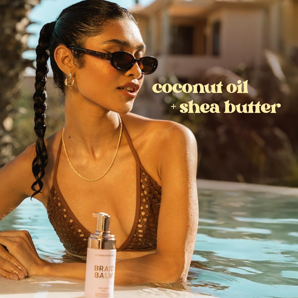 Beachwaver braid balm pump top detail for controlled lightweight foam