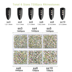 BEADSLAND size comparison from SS3 to SS10 showing selection versatility benefit