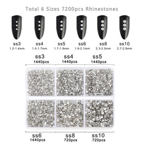BEADSLAND wax pencil picking up a tiny rhinestone for accurate placement and control