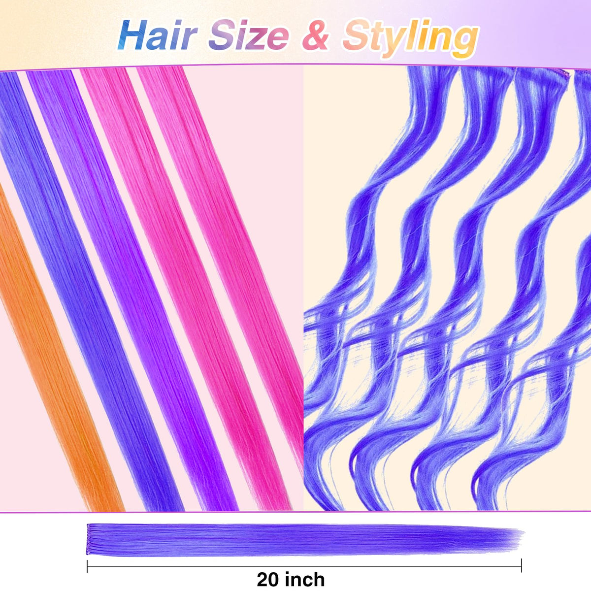BEAHOT close-up of a single clip-in piece and secure snap-comb benefit