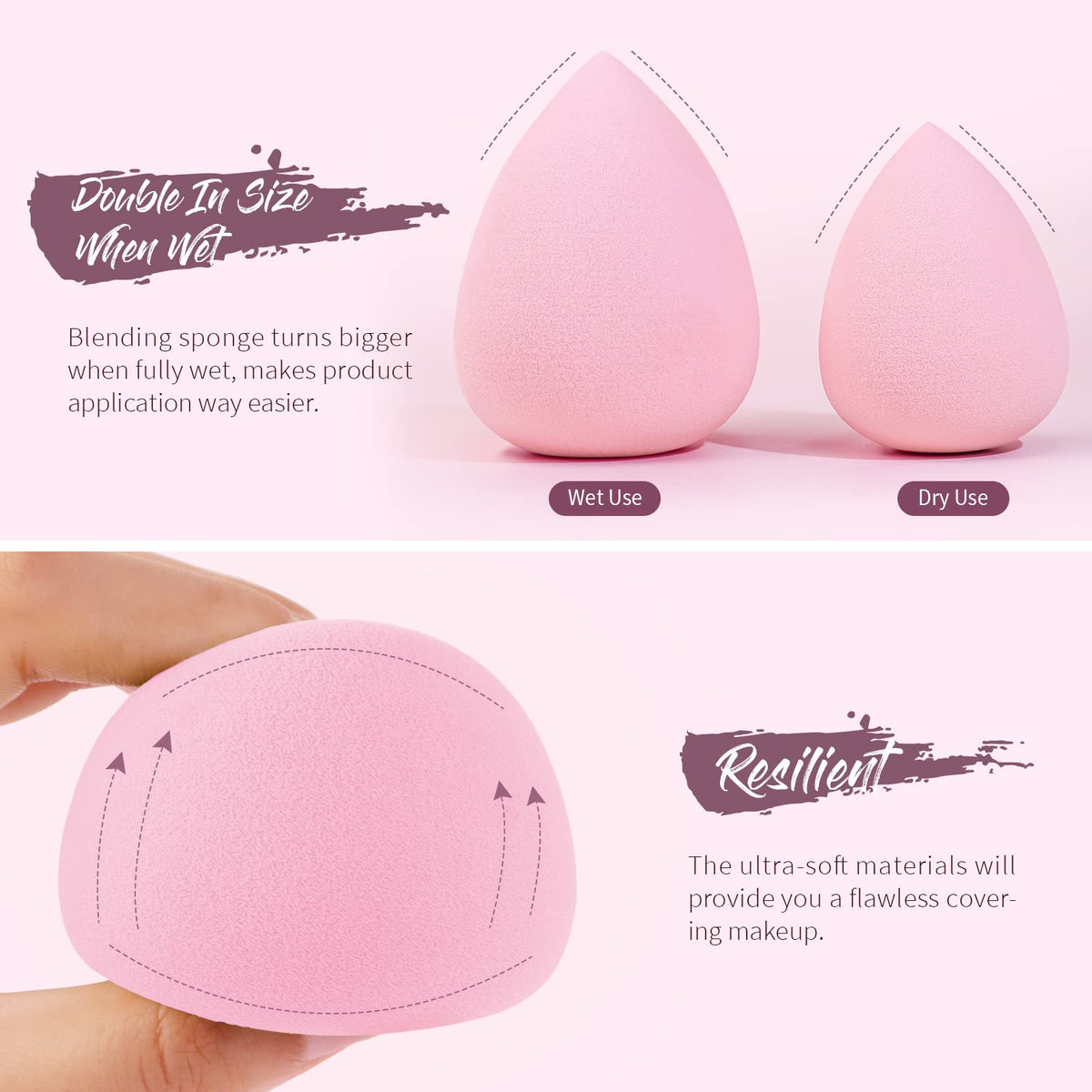 BEAKEY detailed teardrop point emphasizing precision for under-eye and nose areas