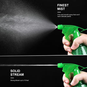 Bealee close-up of adjustable nozzle illustrating mist to stream control for precision