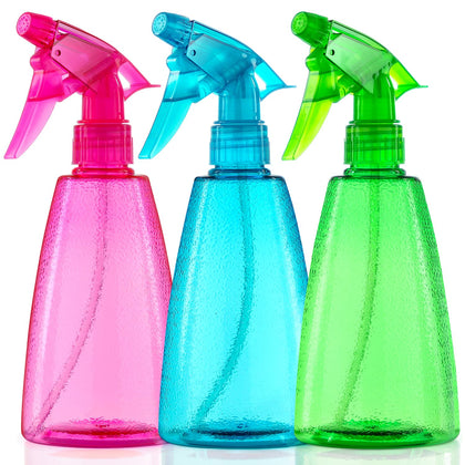 Bealee front view showing three 16oz spray bottles and colors for easy identification
