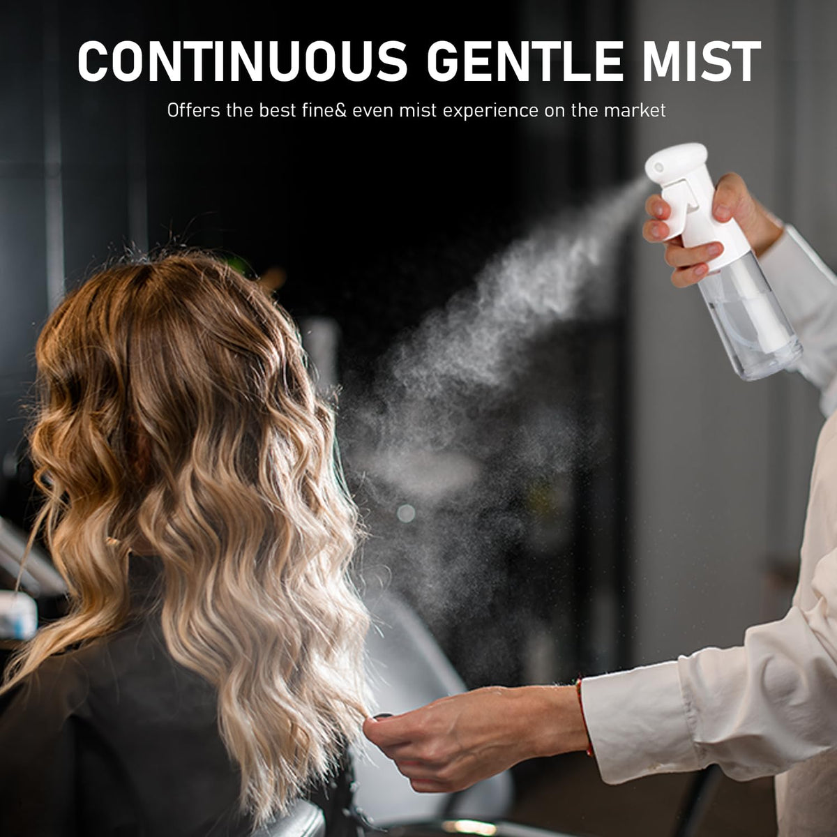 Bealee trigger action demonstrating continuous spray mechanism for even coverage