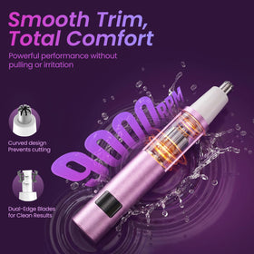 Beanify Type-C cable plugged into trimmer to show fast rechargeable convenience