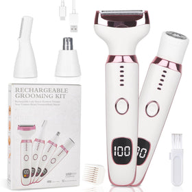 Beanify front view multicolor shaver showing sleek design and portability