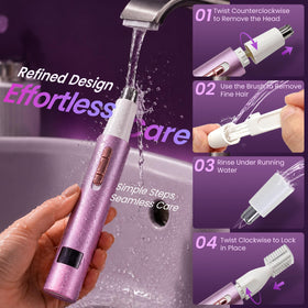 Beanify two interchangeable heads displayed for hygienic shared use