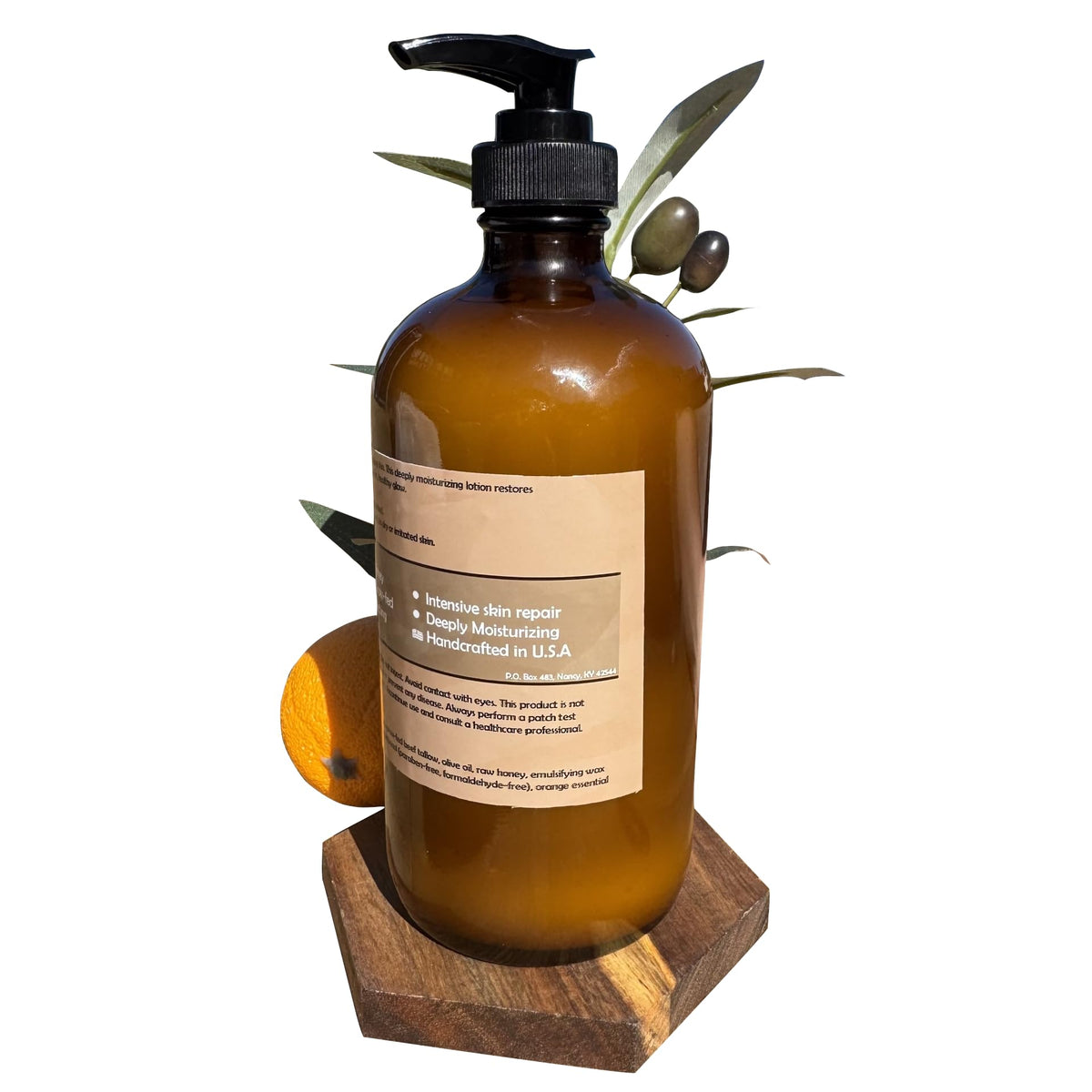 Bear Bird pump dispensing lotion for easy use and controlled application