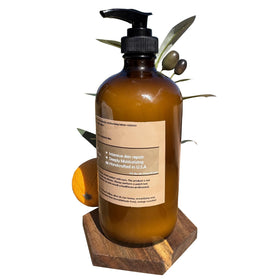 Bear Bird pump dispensing lotion for easy use and controlled application