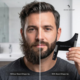 Beard Butler used at neckline for consistently sharp, tidy neck edges