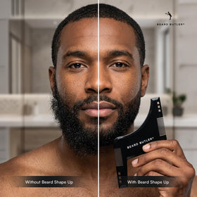 Beard Butler paired with a beard pencil for defined pre-shaping control