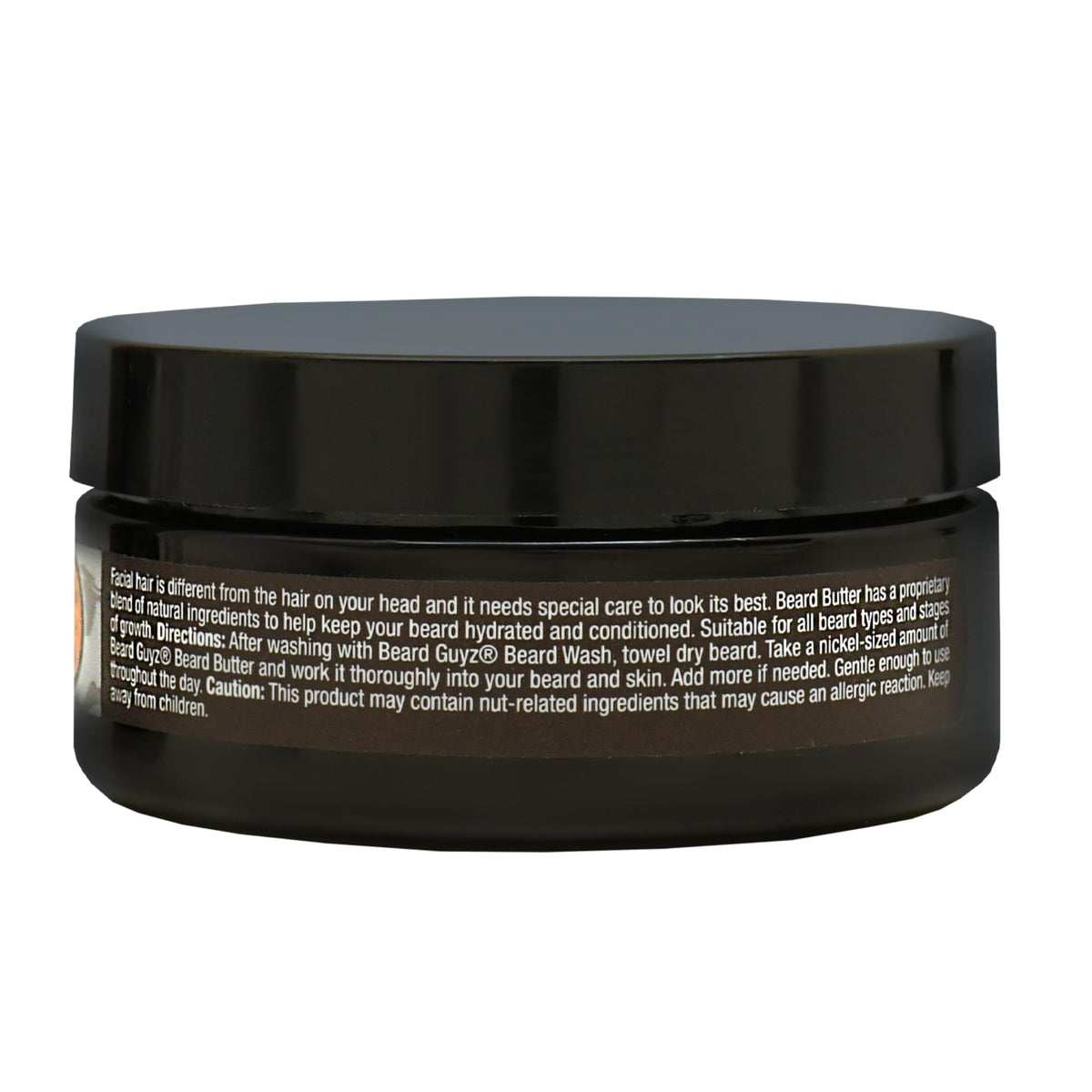 Beard Guyz applied on fingers demonstrating easy spread and absorption