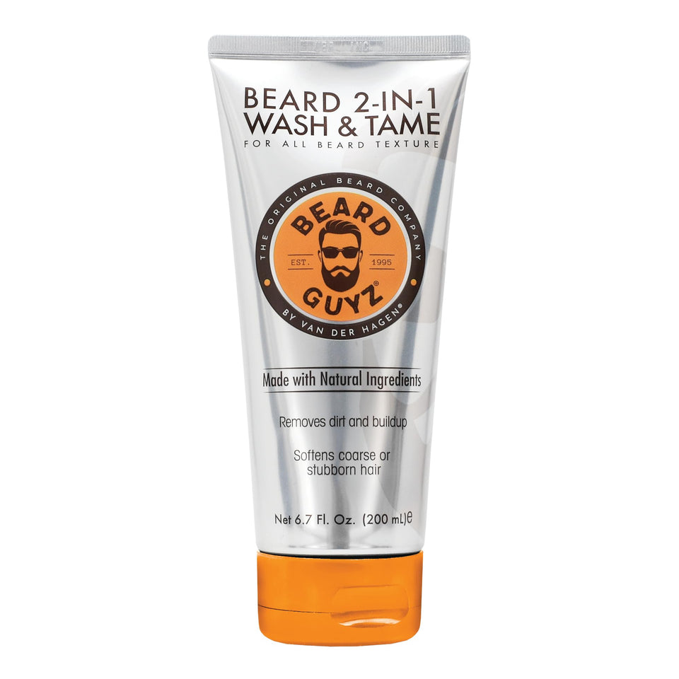 Beard Guyz front packaging showing bottle and label for clear product identification and trust