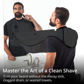 BEARD KING suction cups attached to mirror with secure hold benefit