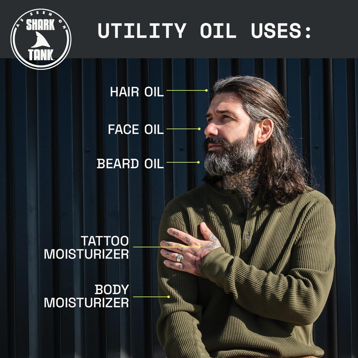 Beardbrand dropper releasing oil demonstrating precise application benefit