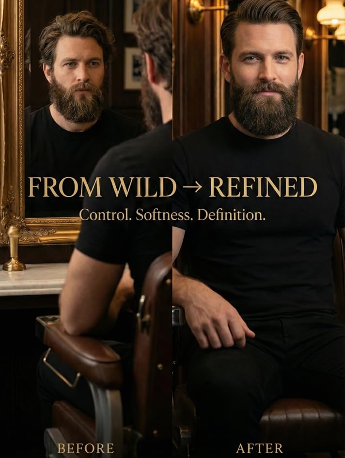 Beards & Bombshells label detail highlighting masculine cologne-inspired scent