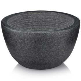 Beau Brummell front view marble shaving bowl showing elegant finish and durability