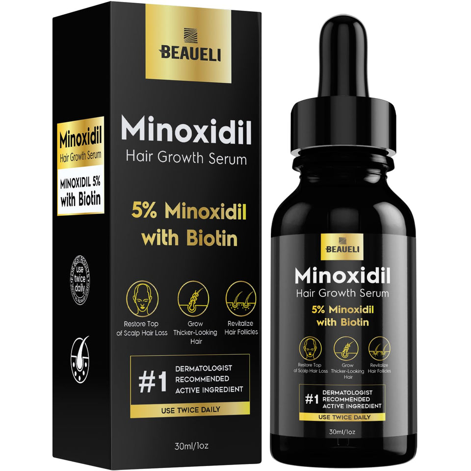 beaueli front packaging showing 1oz bottle and clear use benefit