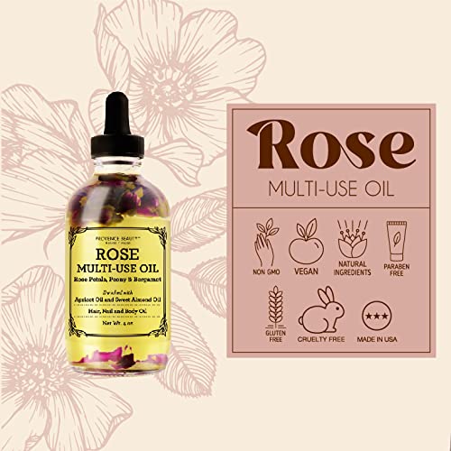 BEAUTE DE PROVENCE drop pouring oil demonstrating smooth texture and controlled application