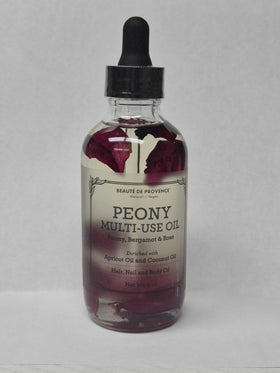 BEAUTE DE PROVENCE oil poured and textured on skin, demonstrates lightweight absorption