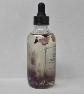 BEAUTE DE PROVENCE bottle beside ruler to show 4 fl oz scale and travel-friendly size
