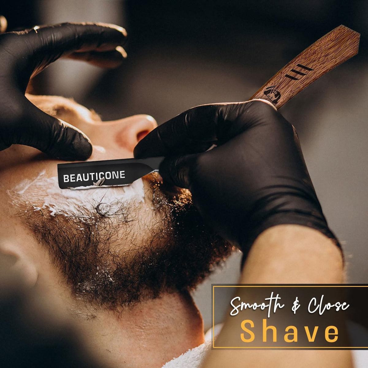 Beauticone stainless steel head with matte finish resisting rust and wear