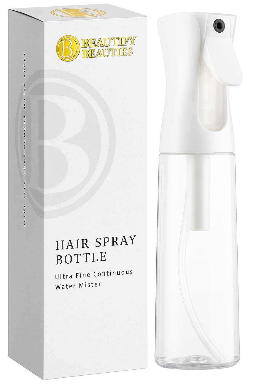 BeautifyBeauties front view of spray bottle showing sleek design and capacity benefit