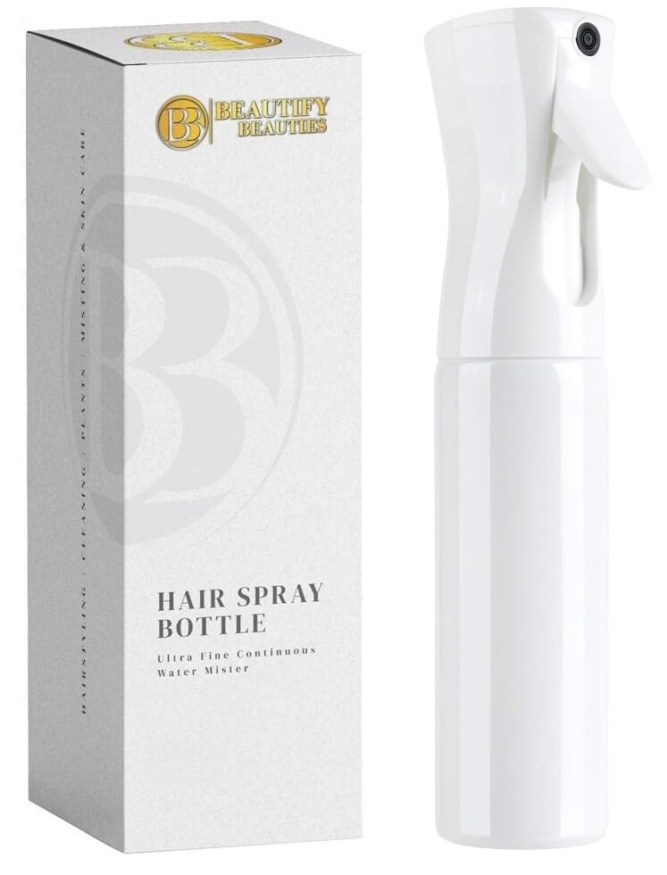 BeautifyBeauties front view white bottle showing clean design and refill convenience