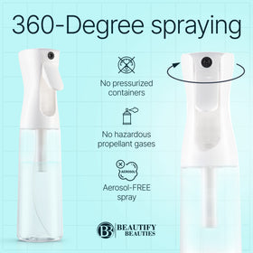 BeautifyBeauties bottle with essential-oil solution showing refillable blending benefit