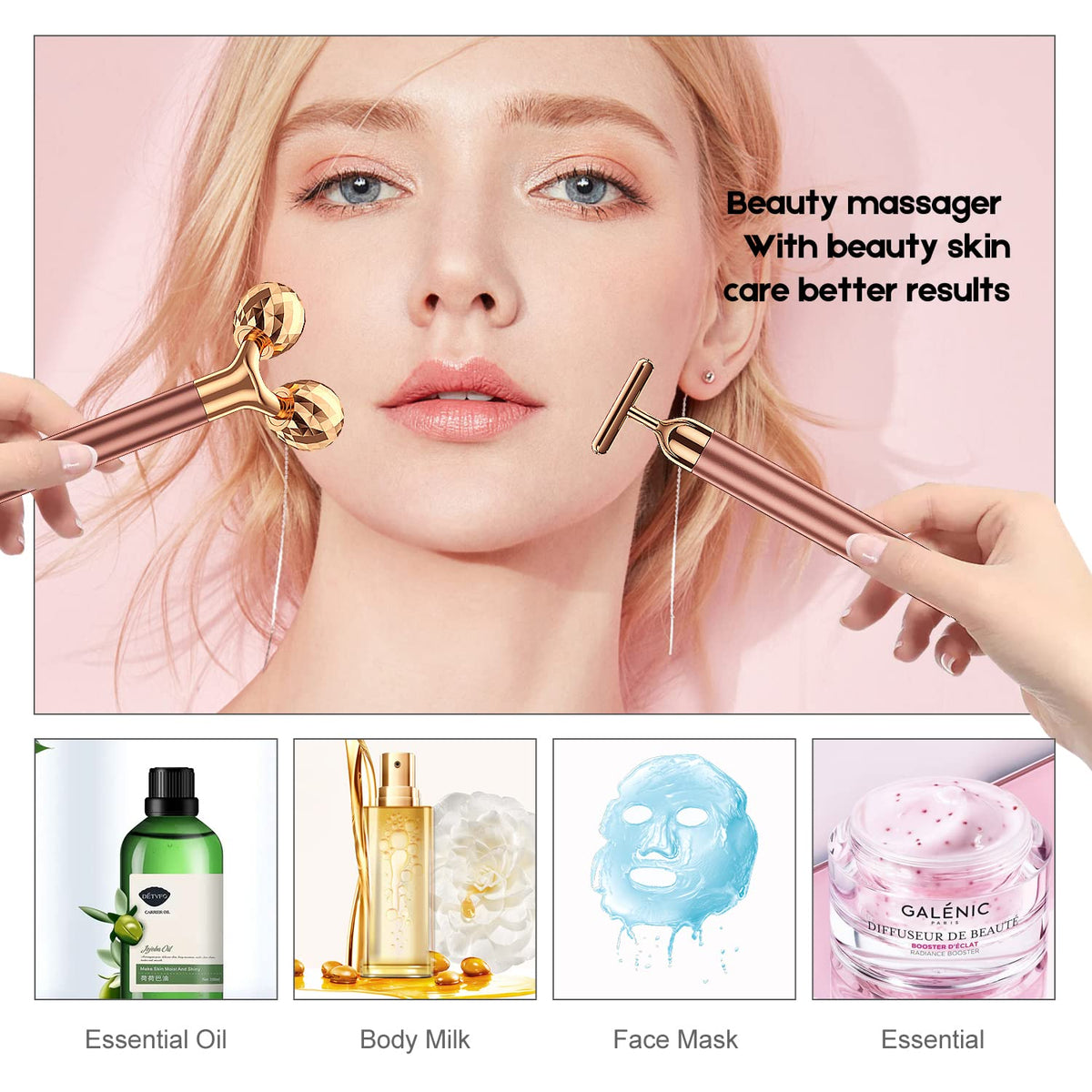 Beauty Bar used in shower showing waterproof convenience