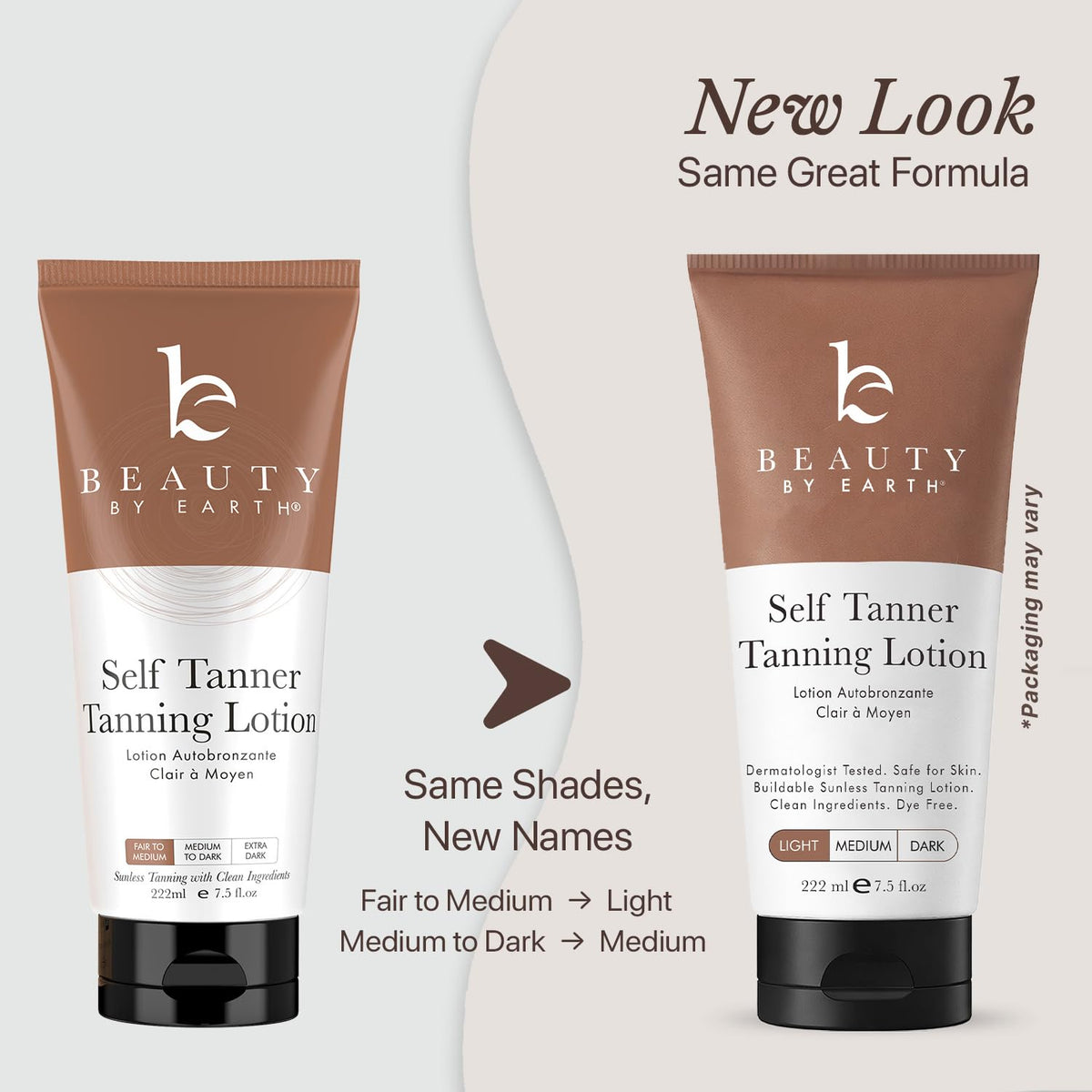 Beauty by Earth body bottle close-up highlighting size and long-lasting hydration