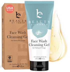 Beauty by Earth front bottle showing clean packaging and ingredient focus