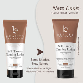 Beauty by Earth face and neck demo demonstrating natural, buildable glow