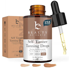 Beauty by Earth front bottle view showing clean packaging and travel-friendly size