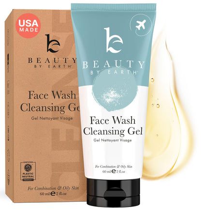 Beauty by Earth front bottle showing clean packaging and ingredient focus