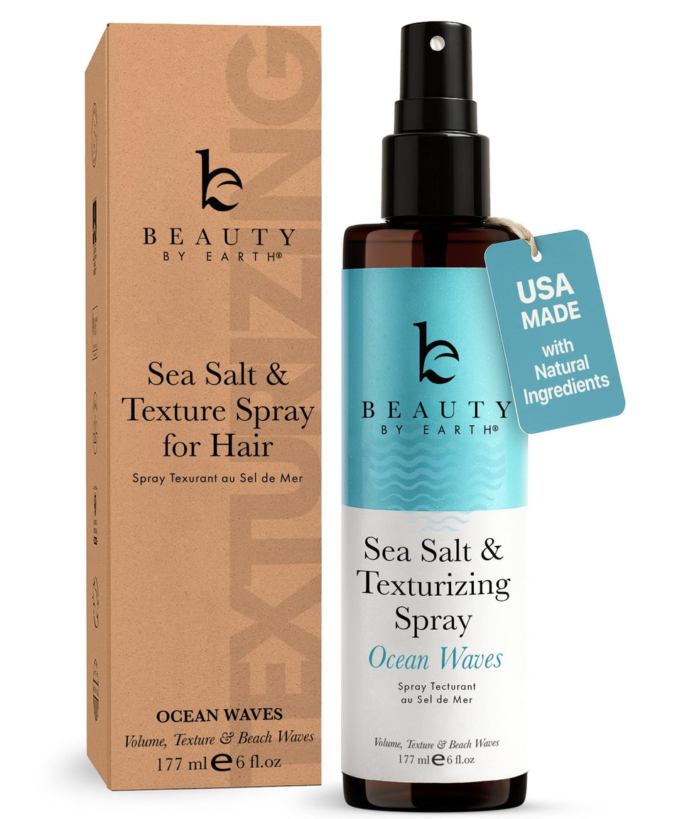 Beauty by Earth front bottle view showing clean packaging and scent benefit