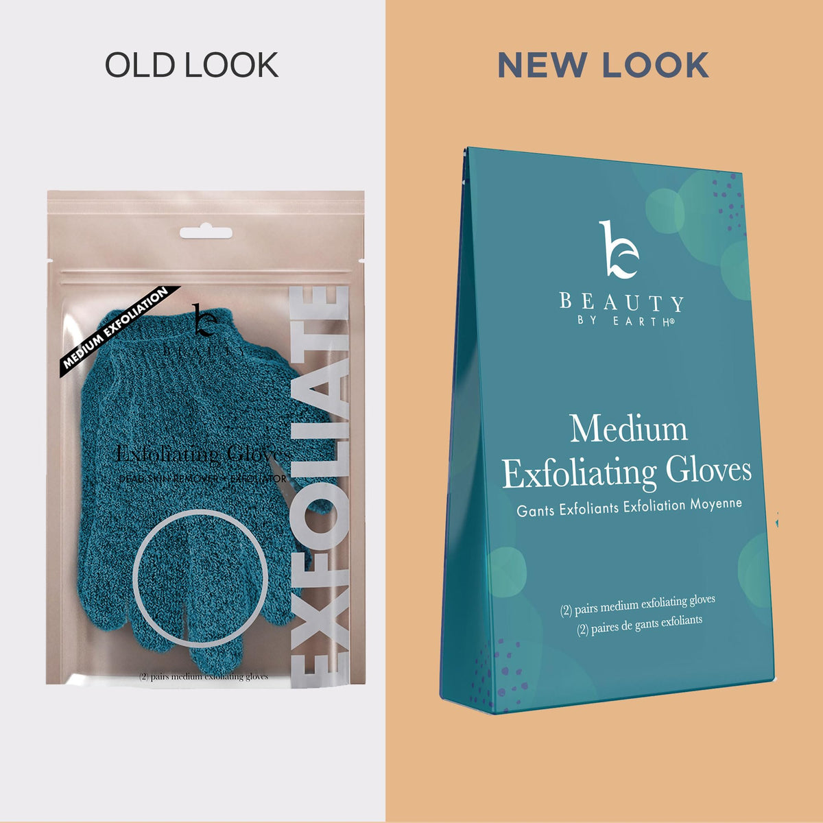 Beauty by Earth gloves stored in a travel pouch for convenient portability