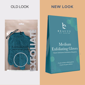 Beauty by Earth gloves stored in a travel pouch for convenient portability
