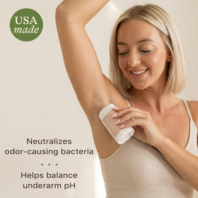 Beauty by Earth botanicals and minerals used in deodorant offering natural odor control