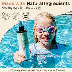 Beauty by Earth cucumber and chamomile ingredients for soothing