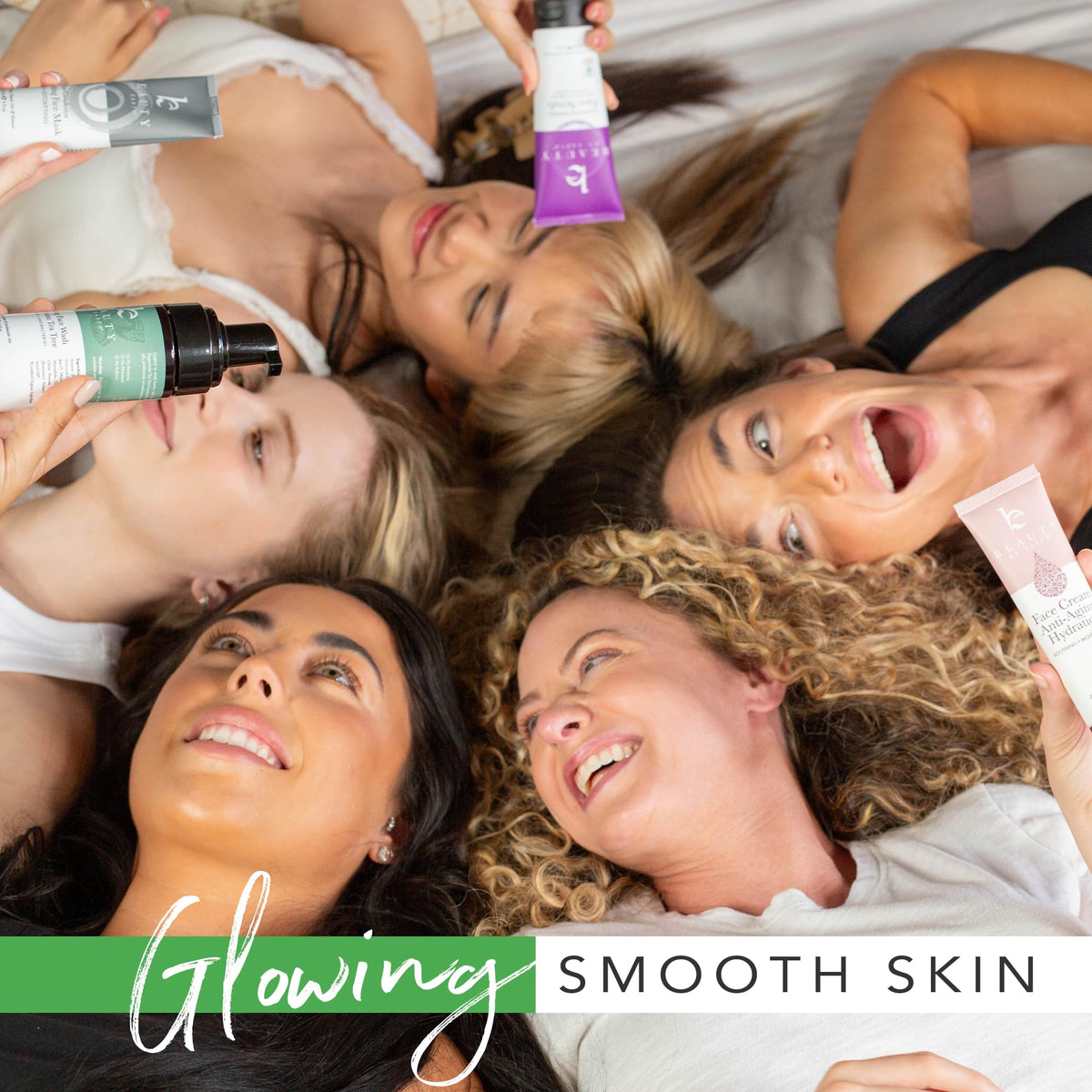 Beauty by Earth ingredient label and certifications showing organic quality