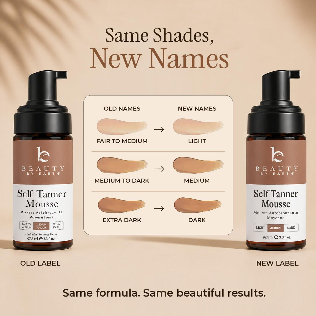 Beauty by Earth product styled in beach bag suggesting ready-to-wear bronzed glow