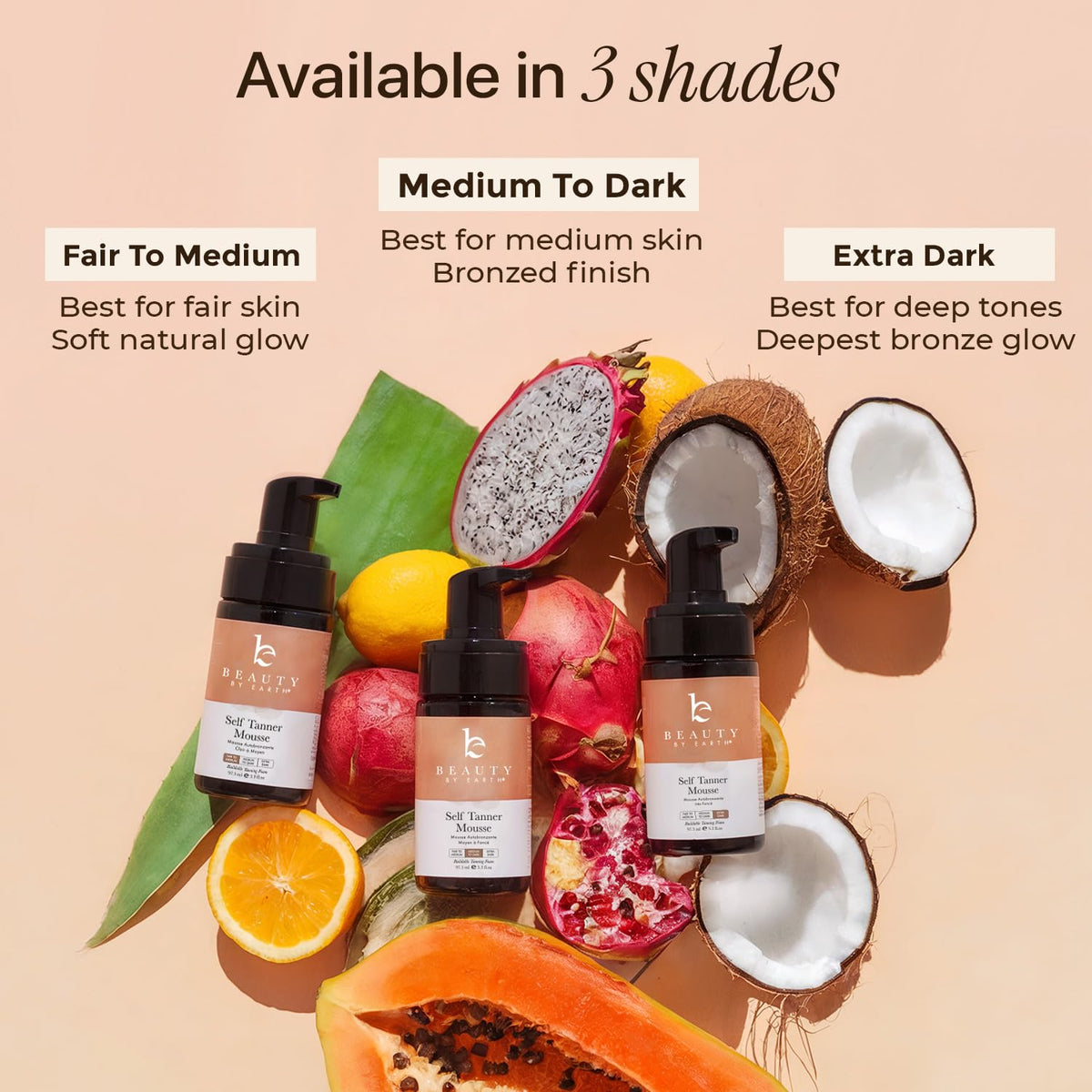 Beauty by Earth lifestyle image on beach showing confident sunless glow benefit