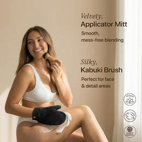 Beauty by Earth mousse foam texture demonstrating lightweight, quick-absorbing formula