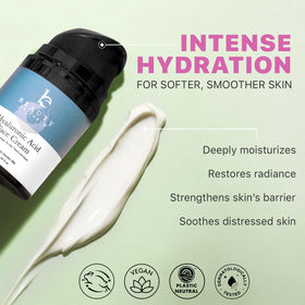 Beauty by Earth open jar with visible natural ingredients promoting purity