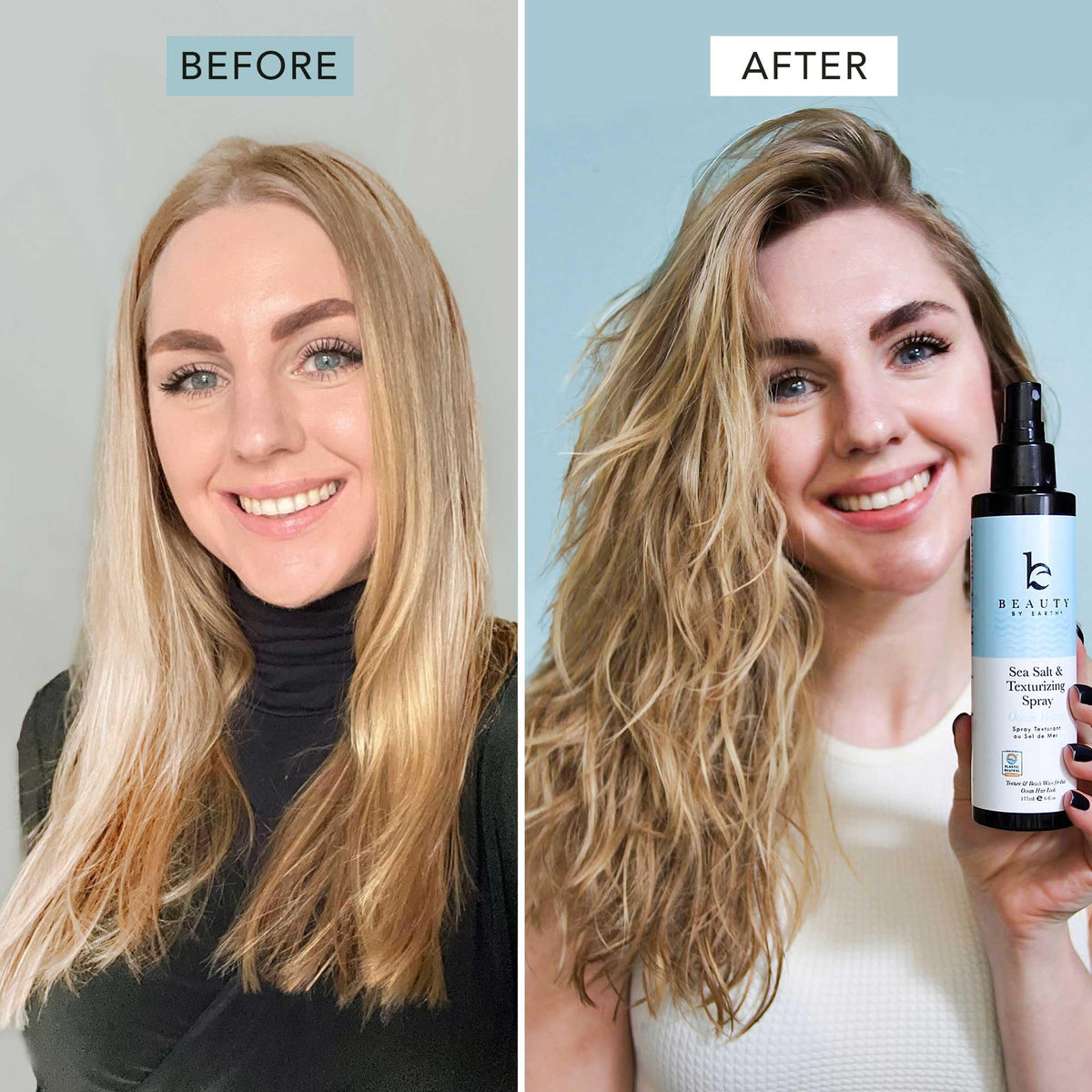 Beauty by Earth spray nozzle producing fine mist for even coverage