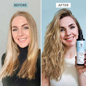 Beauty by Earth spray nozzle producing fine mist for even coverage
