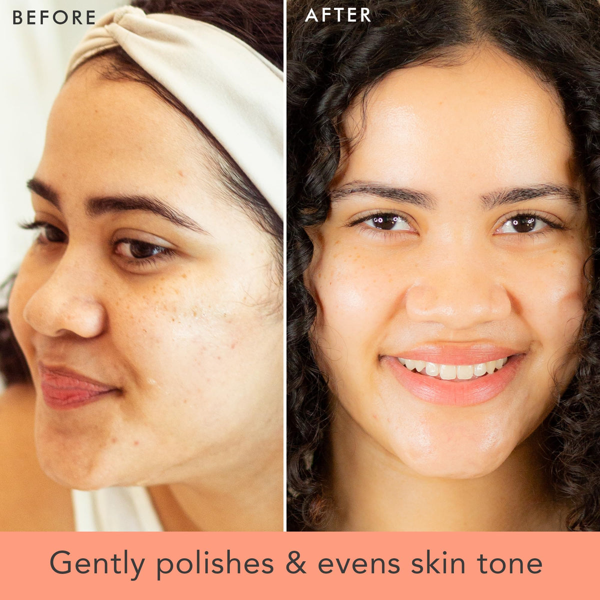 Beauty by Earth close-up texture of scrub particles for gentle exfoliation